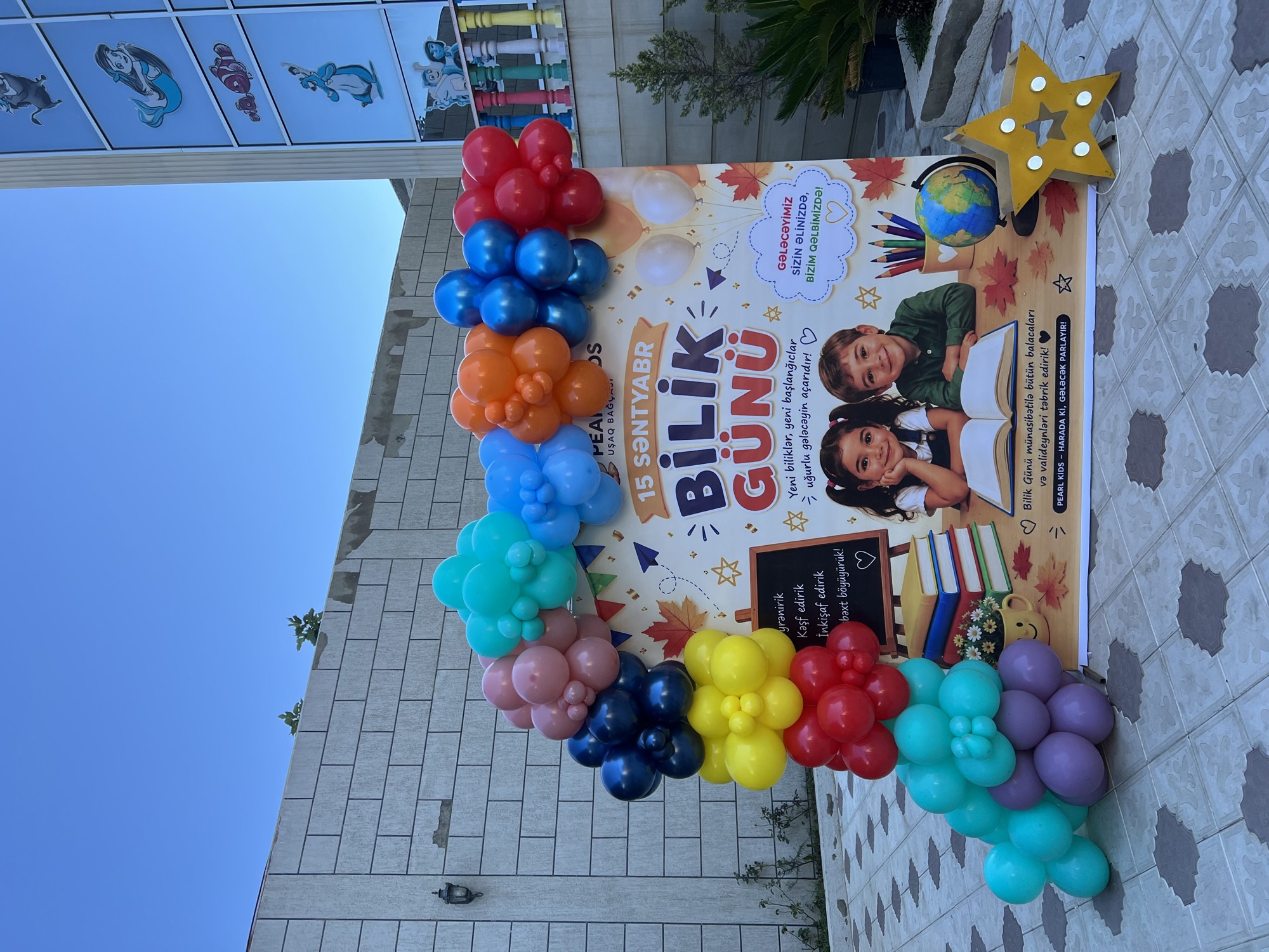 Baxça açılış dekoru📚🤩Vatsap 7/24Aktivdir✅ ☎️0702721555
